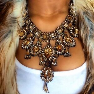 Gold Statement Necklace